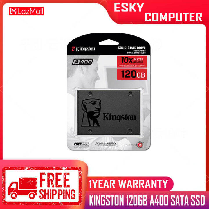 Kingston 120gb A400 SATA SSD | Lazada PH