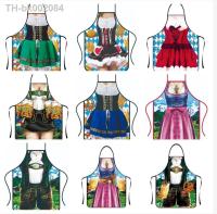 ♙▪❐ Beer Festival Personality Apron Oktoberfest Bavarian Ttraditional Beer Apron Cooking Uniform