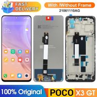 Poco X3 GT Display Screen Replacement for Xiaomi Poco X3 GT 21061110AG Lcd Display Digital Touch Screen with Frame Assembly