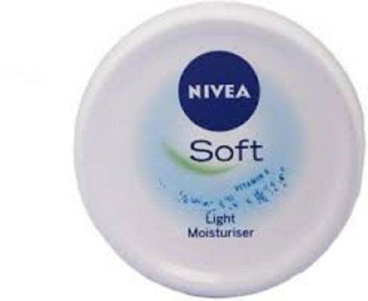 Nivea Soft Light Moisturising Cream Ml Authentic Lazada