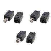 3X CCTV Camera Coax BNC RJ45 UTP Cat5 Active Video Balun Transceiver Pair