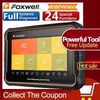 Foxwell GT60 OBD2 Scanner สแกนระบบ24รีเซ็ตน้ำมัน/DPF/ EPB/SAS/EPB/SRS/TPMS/CTV/ODO/เกียร์รีเลย์ยานยนต์ Vin Test สำหรับ Universal ODB 2 Check เครื่องมือสแกนวินิจฉัยเกจเครื่องยนต์ดีเซล/เบนซิน