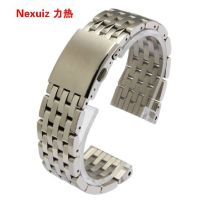 Watchbands Silver 24mm 28mm 30mm Band Width High Quality Stainless Steel Wrist Watch Band Strap Bracelet Mens Promotion