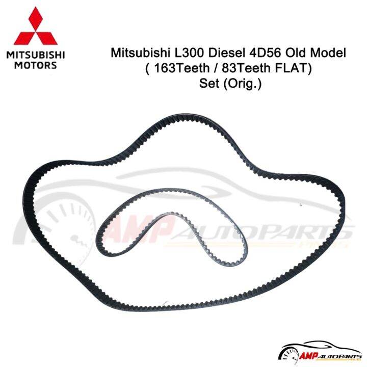 Timing Belt for Mitsubishi L300 Diesel 4D56 Old Model ( 163Teeth