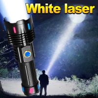 2023 NEW Ultra Powerful Flashlight Type-C Rechargeable Torch XHP360 High Power LED Flashlights Tactical LED Lantern For Camping