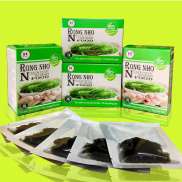 Hộp 5 Gói x 20g Rong Nho Tách nướcCông nghệ tách nước tiêu chuẩn Nhật Bản