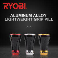 RYOBI G Rip ยารอกตกปลาจับลูกบิดสีแดงเงินทองมีความแข็งแรงสูงเครื่องมืออุปกรณ์โหม่งสำหรับ DAIWA SHIMANO RYOBI จับ