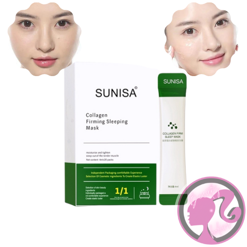 Face Night Collagen Nourish Your Skin While You Sleep with SUNISA's