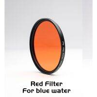 NJ ส่งฟรี DIVEVOLK Red Filter 52 - 67 mm อุปกรณ์เสริมสมาร์ท วอทช์