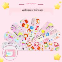 120pcs/lot Cute Cartoon Band Aid Hemostasis Adhesive Bandages First Aid Emergency Kit Wound Plaster for Kids Anime Bandaid