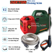 Máy Rửa Xe Dekton DK 2950 - Có chỉnh áp - Hàng Metabo Đức - 2950W