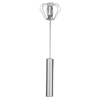 yayuanfeng Stainless Steel Semi-Automatic Egg Beater Whisk Milk Butter Foamer Mixer Manual Egg Beater Egg Agitator