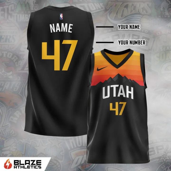 UTAH JAZZ JERSEY (FULL SUBLIMATED) Basketball Jersey | Lazada PH