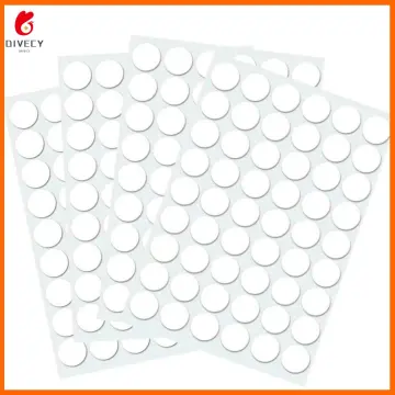 Self-Adhesive Hole Reinforcement Labels Round Stickers, 250pcs Hole Punch  Protector Stickers Loose Leaf Paper Hole Sticker(Transparent)