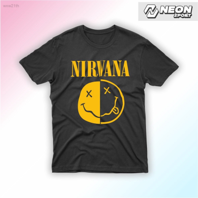 2023 High Street T-shirt Nirvana Couple Short Sleeve T-shirt Unisex