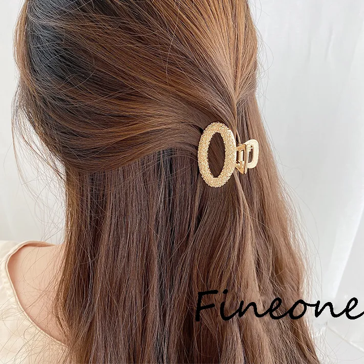 Women Claw Hair Clips Medium and Small Geometric Gold Hair Clips Beautiful  New Fashion Metal Hair Clip Accessories | Lazada PH