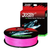 JOSBY ปลาตะเพียนถักเอ็นตกปลา Linha Multifilamento ตกปลาแข็งแรงมากถัก Tresse Fly ปลา Tackle 4 8เส้น PE 150เมตร DYX3824สายเอ็นตกปลา300เมตร