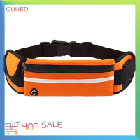 QUNED ผู้ชายกลางแจ้งผู้หญิงเอวกระเป๋าแพ็คกระเป๋ากีฬาวิ่งเดินป่า Travel Belt BAG