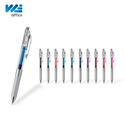 Pentel (เพนเทล) ปากกา ปากกาเจลหมึกสี ขนาดเส้น 0.5 mm. รุ่น Energel Infree รหัส BLN75TL