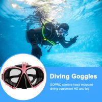 【CW】 Snorkeling Eyewear Anti-fog Underwater Diving Mirror Tempered Glass Adjustable for Men Accessory