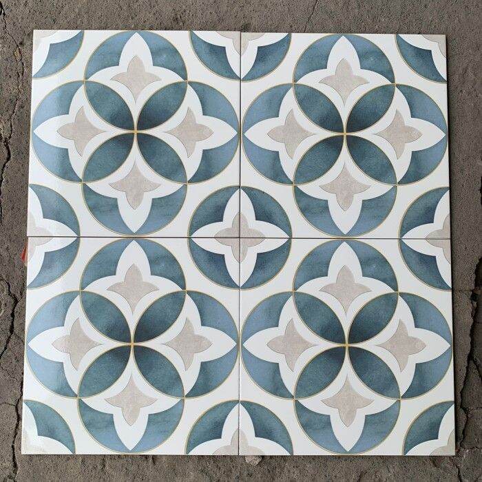 keramik asia tile lebanon blue 40x40 kw 1 Lazada Indonesia