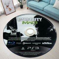 Game CD DVD Area Rug Call of Duty Printed Round Floor Mat Living Room Bedroom Play Room Carpet Bathroom Rug Doormat