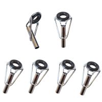 8Pcs Fishing Rod Guide Ring For Top Tip Repair Kit Set DIY Stainless Steel Frames Tools Outdoor Fish Tackle Accessories Accessories