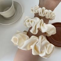 【CW】 3 Sizes Fashion Silky Hair Scrunchies Stretch Elastic Tie Rubber Band Ponytail