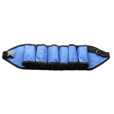 1 Piece Mountaineering Beer Belt Carry Beverage Bag Camping Barbecue Nightclub Party Belt (Blue)