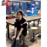 ⭐Grace‘s⭐ ?women‘s T-Shirts? เสื้อยืด แขนสั้น ปลอกคอโป สถาบันลม เสื้อยืดเกาหลี น่ารัก ขนาดใหญ่ การจัดส่งในพื้นท