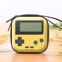 Retro Mini Coin Wallet Kids Purse Personalized Earphone Box Bags Game Currency Storage Bag Retro Tape Camera Tinplate Bag