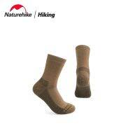 Naturehike NH Mover Merino ถุงเท้า ผ้าขนสัตว์ มุมขวา หนา อบอุ่น สําหรับผู้ชาย ผู้หญิง เดินป่า ตั้งแคมป์ กลางแจ้ง