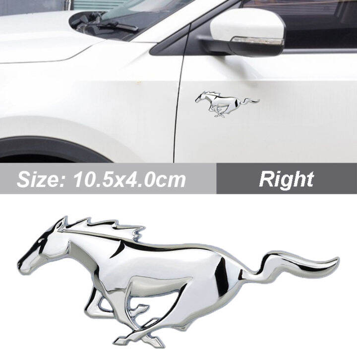 1PC Creative Horse Logo Car Trunk Decal Window Sticker Car Body Cover