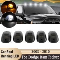 24LEDs Cab Roof Marker Lights with Harness White Amber Pickup Trucks Running Top Light for Dodge Ram 1500 2500 3500 4500 5500 Projector Mounts