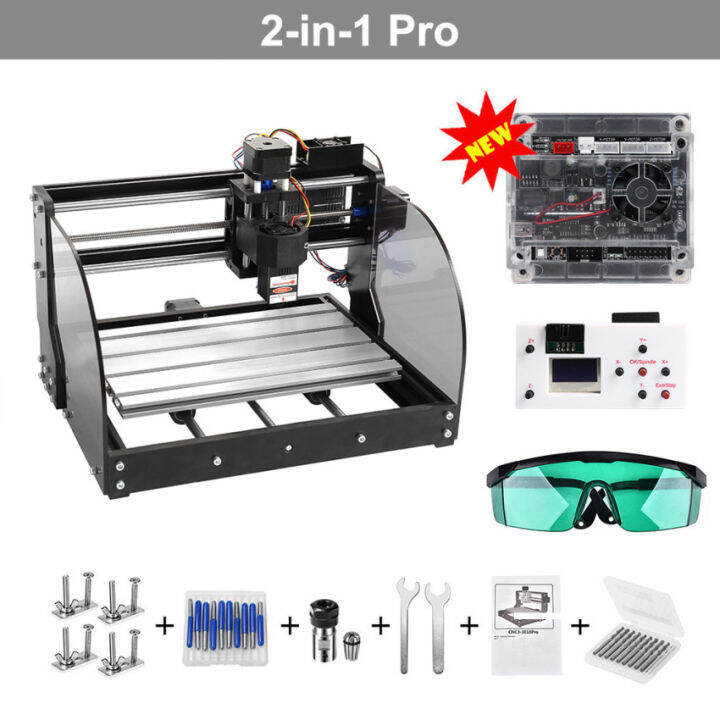 2In1 7000mw Laser Engraver Three Axis Engraving Machine, Micro