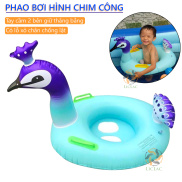 Phơi bơi xỏ chân chống lật hình Con Công cho bé