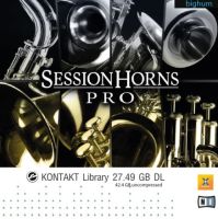 Kontakt SESSION HORNS PRO Sound Library ( win/Mac ) ( ทักแชท Read chat )