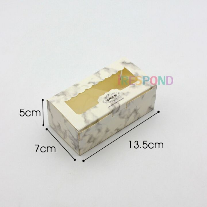 10pcs-gift-box-weeding-paper-packaging-for-candy-cookies-cupcake-boxes-window-white-marble-party-gift-decor-favor-cardboard-tapestries-hangings