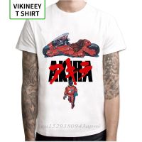 Fashion T Shirt Men Neo Tokyo Street Race Men Design Akira Shirt Short Sleeve Japanese Anime Motorcycle Party Vintage mens tops