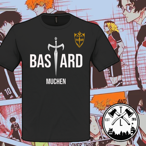 Bastard Muchen Blue Lock Tshirt Shirt Lazada PH