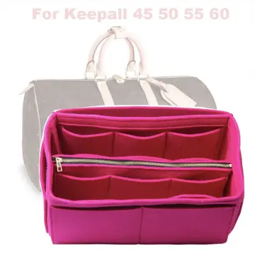  Bag Organizer for LV Keepall 50 Luggage - Premium Felt  (Handmade/20 Colors) : Handmade Products
