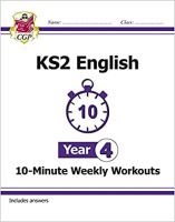 Ks2 English 10-minute Weekly Workouts - Year 4 สั่งเลย!! หนังสือภาษาอังกฤษมือ1 (New)