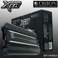 ?ของแท้100%? เพาเวอร์แอมป์ ORION รุ่นXTR1000.4 แอมป์รถยนต์ อเมริกันแอมป์คลาสAB เสียงดี แบบ4ชาแนล กำลังสูงสุด 2000วัตต์ เครื่องเสียงติดรถยนต์