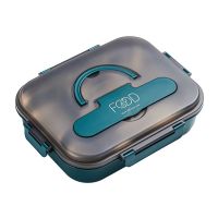 [COD] steel insulated lunch box multi-compartment for office workers when primary school students special partition canteen meal 304 1