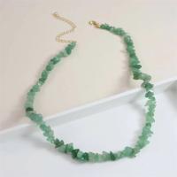 【CW】 2022 Gravel Semi-precious Stone Necklace Women  39;s Fashion Jewelry collares womens pendan