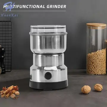Mini Electric Coffee Grinder Kitchen Cereal Nuts Beans Spices Grains  Grinder Machine Multifunctional Home Coffee Grinder