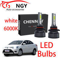 สำหรับ TOYOTA VIOS รุ่นที่สาม Gen 3 2013 2014 2015 2016 2017-ชุดหลอดไฟหน้า LED 9-32V 80W (1คู่)