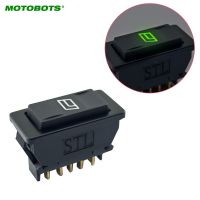 MOTOBOTS 10PCS Universal 5pins Car Power Window Switch 12V/24V 20A with illumination indicator CA2944