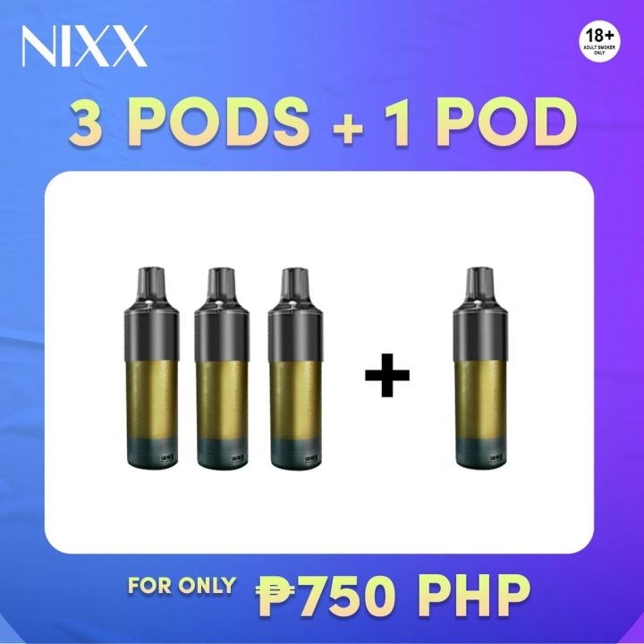 vape NIXX Vape Pods - Juice Refill 2.0 mL | Lazada PH