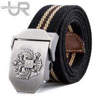 Unisex Russian National Emblem Canvas Tactical Belt High Quality Military Belts For Mens &amp; Women Luxury Patriot Jeans Belt Belts